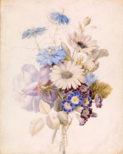 Papatyalarla Çiçekler by Unknown artist