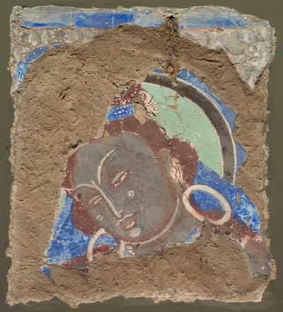 Bir Bodhisattva Başkanı ile Parça by Unknown artist