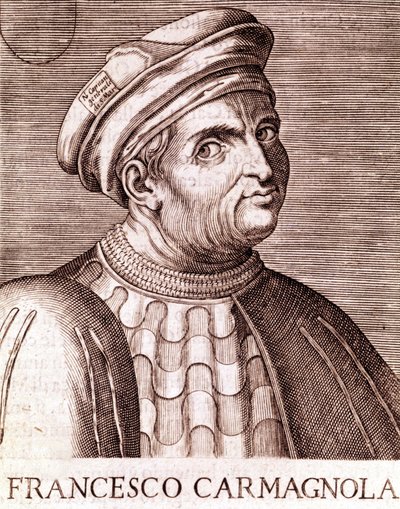Francesco Bussone Carmagnola Condottiere Kontu İtalyanca (Carmagnola 1385, Venedik 1432). by Unknown artist