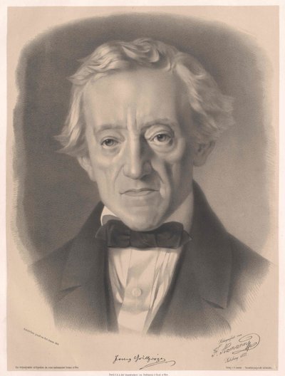 Franz Grillparzer (baskı) by Unknown artist