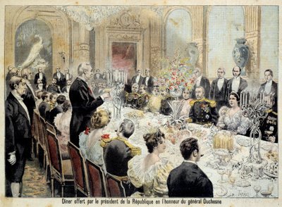 Fransa Cumhurbaşkanı Felix Faure by Unknown artist