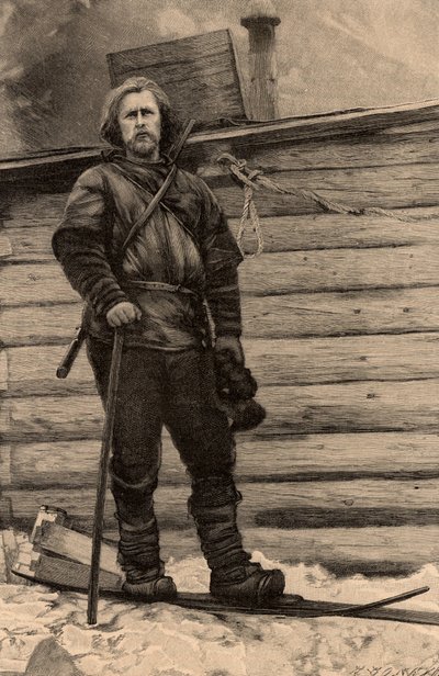 Fridtjof Nansen (1861-1930) Norveçli Arktik kaşifi by Unknown artist