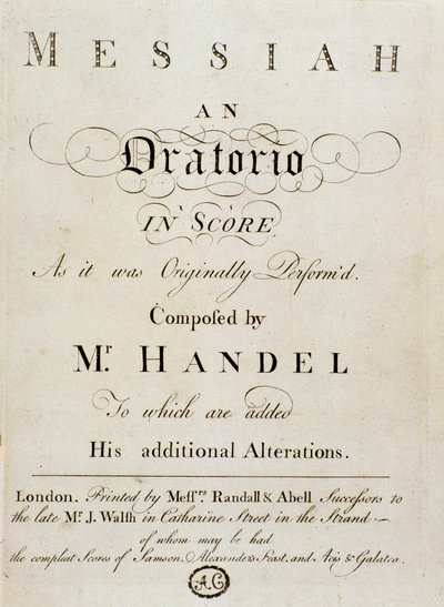 Doğallaştırılmış İngiliz Alman besteci George Frederick Handel