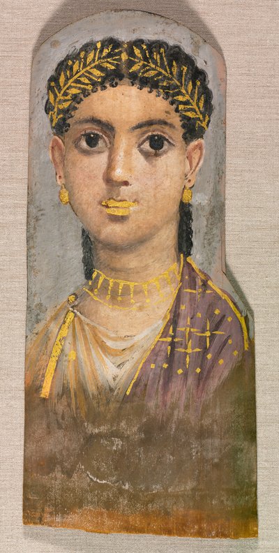 Genç Bir Kızın Cenaze Portresi by Unknown artist
