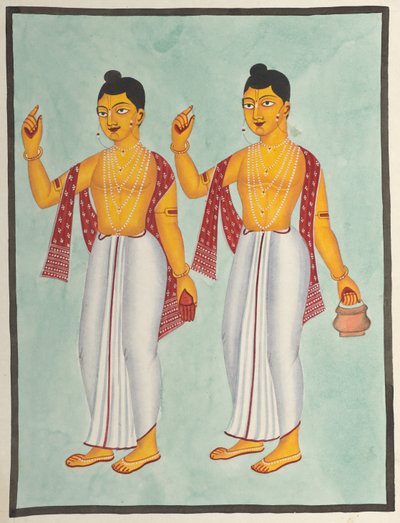 Gaur ve Nitai by Unknown artist