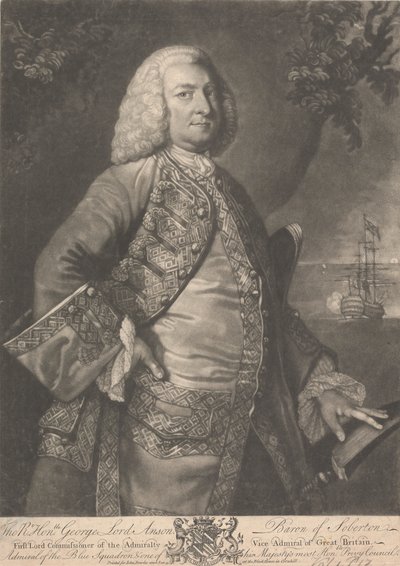 George Anson, 1. Baron Anson by Unknown artist