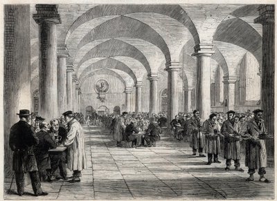 Greenwich Hastanesi - Batı Yemek Odası - Greenwich Donanma Hastanesi - Batı Yemek Odası by Unknown artist