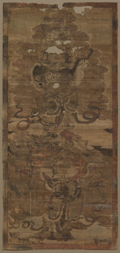 Koruyucu Krallar: Dhrtarastra ve Virupaksa by Unknown artist