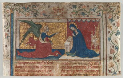 Bir Missal'den Yarım Yaprak: Müjde by Unknown artist
