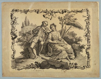 İşitme, "Duyulardan" by Unknown artist