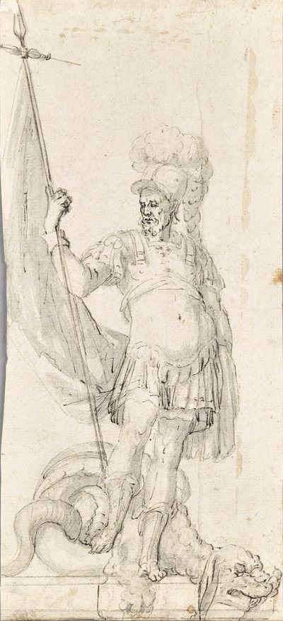 Ejderha ile Aziz George by Unknown artist