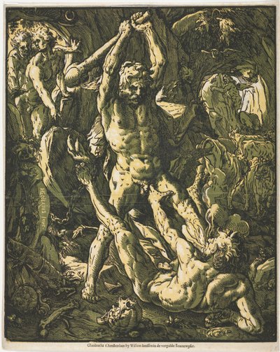 Herkül ve Cacus by Unknown artist