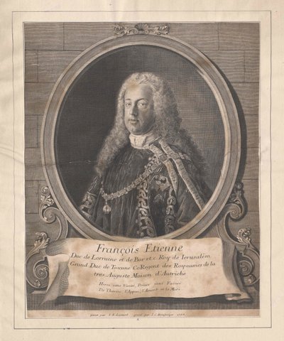 Kutsal Roma İmparatoru I. Francis (baskı) by Unknown artist