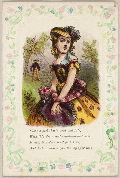 İyi ve Adil Bir Kızı Seviyorum (Sevgililer Günü) by Unknown artist