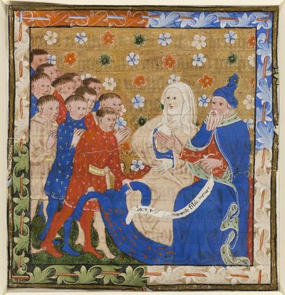 Yakup ve Rahel Oğulları Yusuf İçin Ağıt Yakıyor by Unknown artist