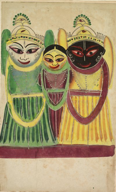 Jagannatha Üçlüsü (ters) by Unknown artist