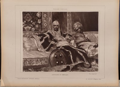 Yeniçeri ve Haremağası by Unknown artist