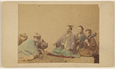 Japon Yüksek Subayları. by Unknown artist
