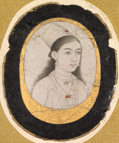 Genç Bir Kızın Mücevher Portresi by Unknown artist