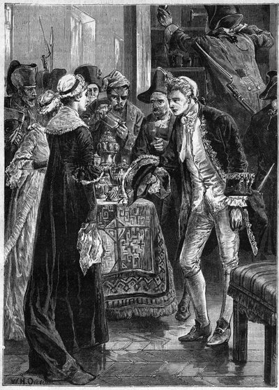 John Paul Jones, adamları değerli eşyalarını aldıktan sonra Lady Selkirk