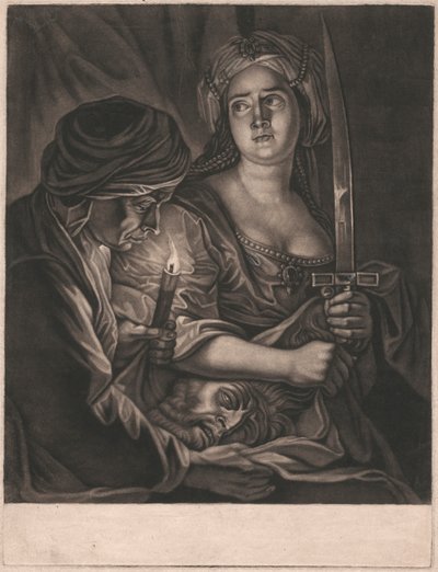 Holofernes Başkanı ile Judith by Unknown artist