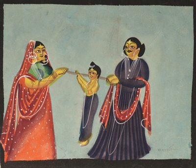 Kalighat Tablosu by Unknown artist