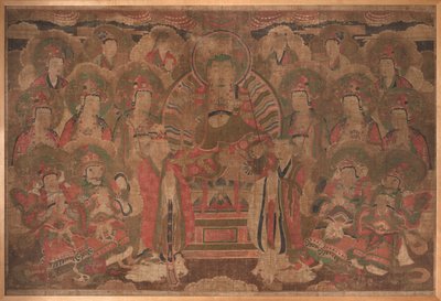 Meclis ile Ksitigarbha Bodhisattva by Unknown artist