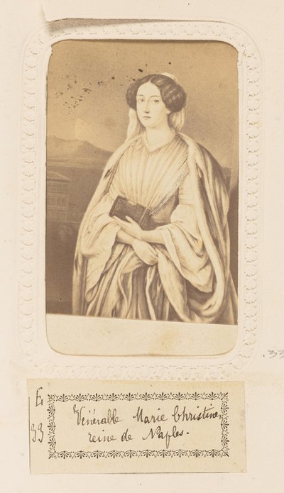Saygıdeğer Mary Christine, Napoli Kraliçesi by Unknown artist