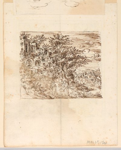 Manzara; Verso: Grotesk Tasarım by Unknown artist