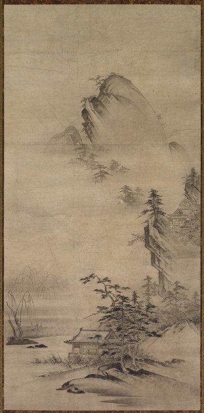 Pavyonlu Manzara by Unknown artist
