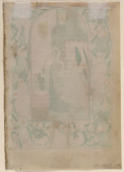 Saatler Kitabından Yaprak: Boş (verso) by Unknown artist