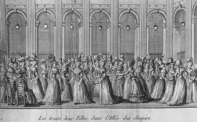 Sipirlerin koridorunda otuz iki kız - “Les filles du Palais Royal”de”, ön sayfa, cilt I, ed. Londra by Unknown artist