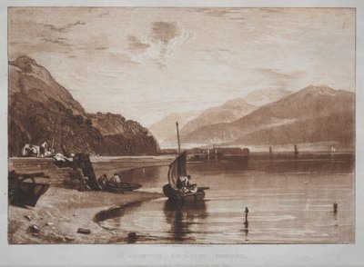 Liber Studiorum: Inverary İskelesi, Loch Fyne, Sabah by Unknown artist