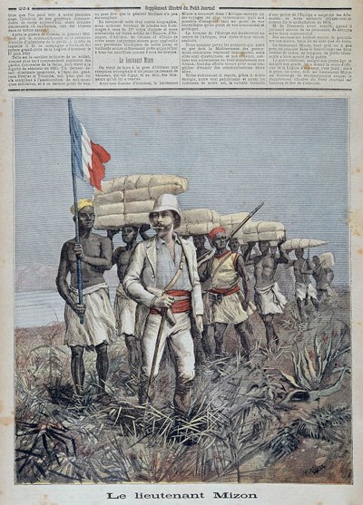 Teğmen Mizon, Orta Afrika