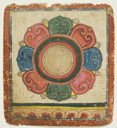 İnisiyasyon Kartları Setinden Lotus (Tsakali) by Unknown artist
