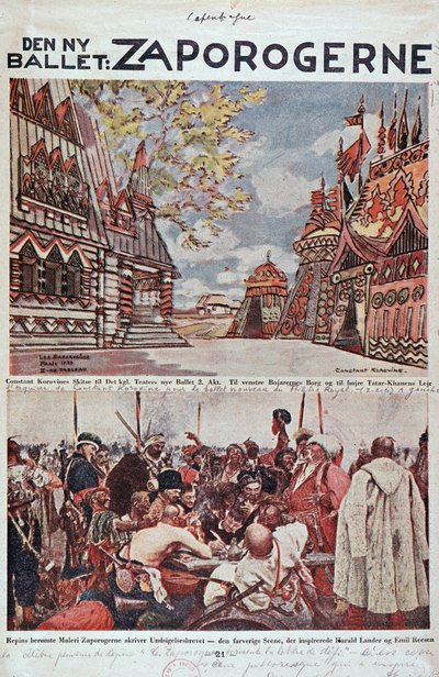 Lirik Tiyatro: Zaporogues (Zaporogerne) - Opera İncil. by Unknown artist
