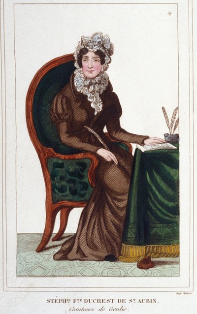 Madame de Genlis - Saint-Aubin Tepesi