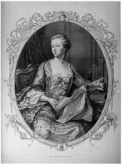 Madame de Pompadour, Jeanne Antoinette Poisson (1721-1764) (Marquise de Pompadour), Louis XV - Musee Carnavalet