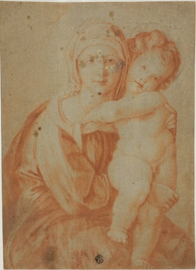 madonna ve çocuk by Unknown artist
