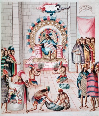 Krala adak sunmak (Suluboya, c.1770-1780) by Unknown artist