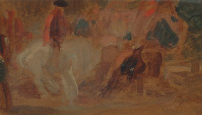 Beyaz Atlı Adam by Unknown artist
