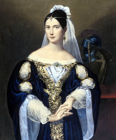 Maria de la Felicidad Malibran (1808 - 1836). by Unknown artist