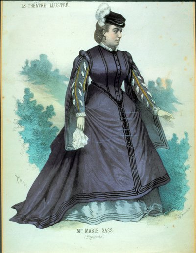 Marie SASS (Belçikalı Soprano by Unknown artist