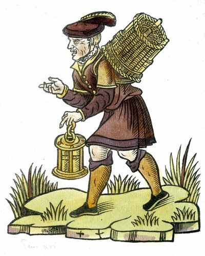 Unutulmuş tüccar - çizim by Unknown artist