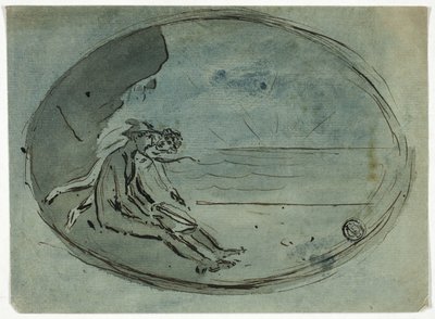 Merkür Gün Batımını İzliyor by Unknown artist