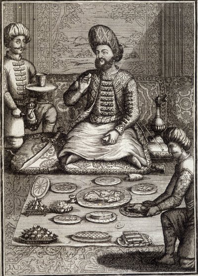 Méhémet Réza Beg, İran Büyükelçisi, 18. yüzyılın başlarında. by Unknown artist