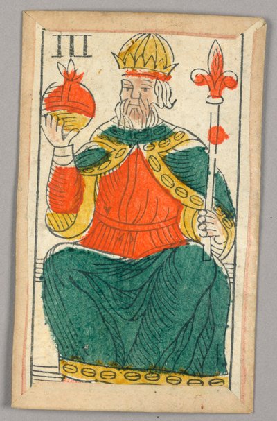 Minchiate (Tarot) Oyun Kağıdı by Unknown artist