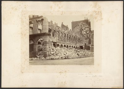 [Maliye Bakanlığı, 1871 yangınından sonra] by Unknown artist
