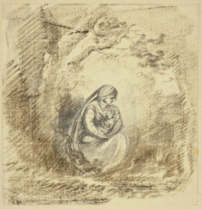 Anne ve Çocuk by Unknown artist