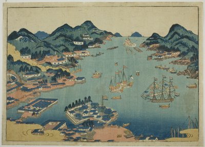 Nagasaki Limanı by Unknown artist